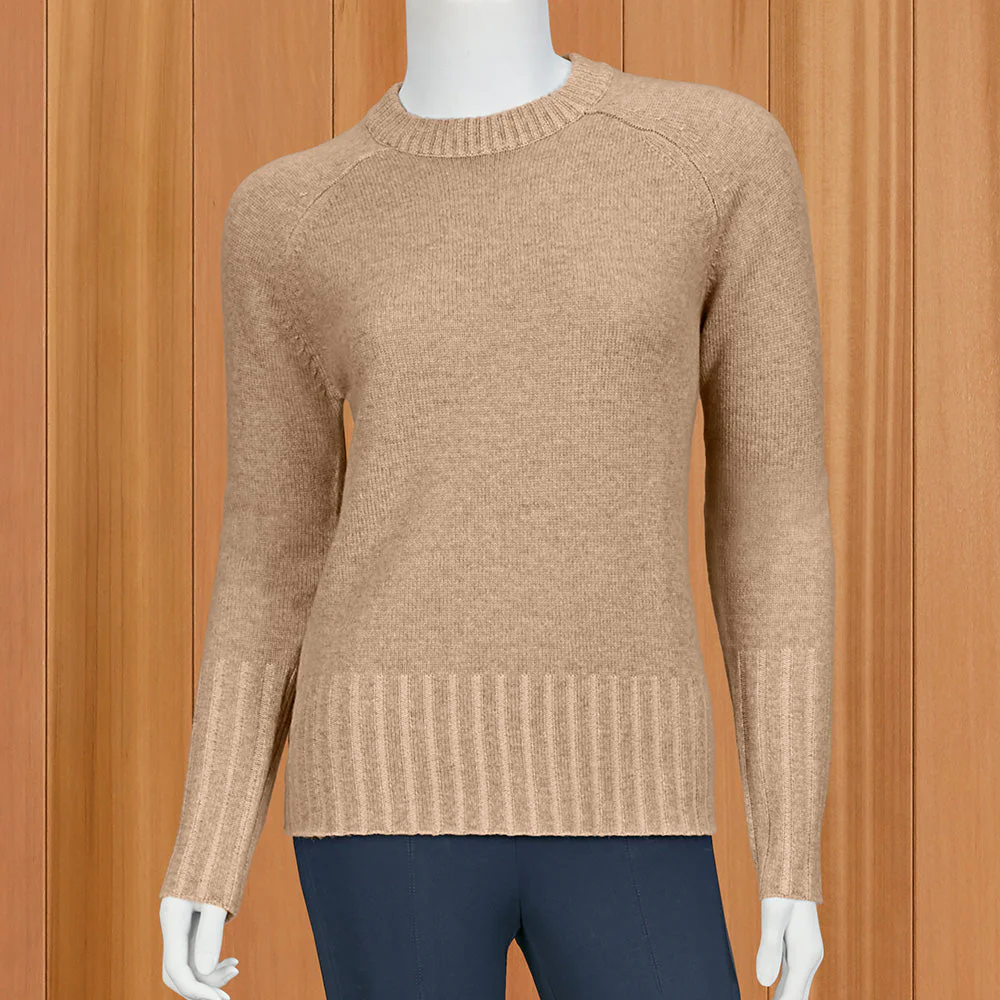 Kinross Women's Plaited-Rib Sweater - Image 4