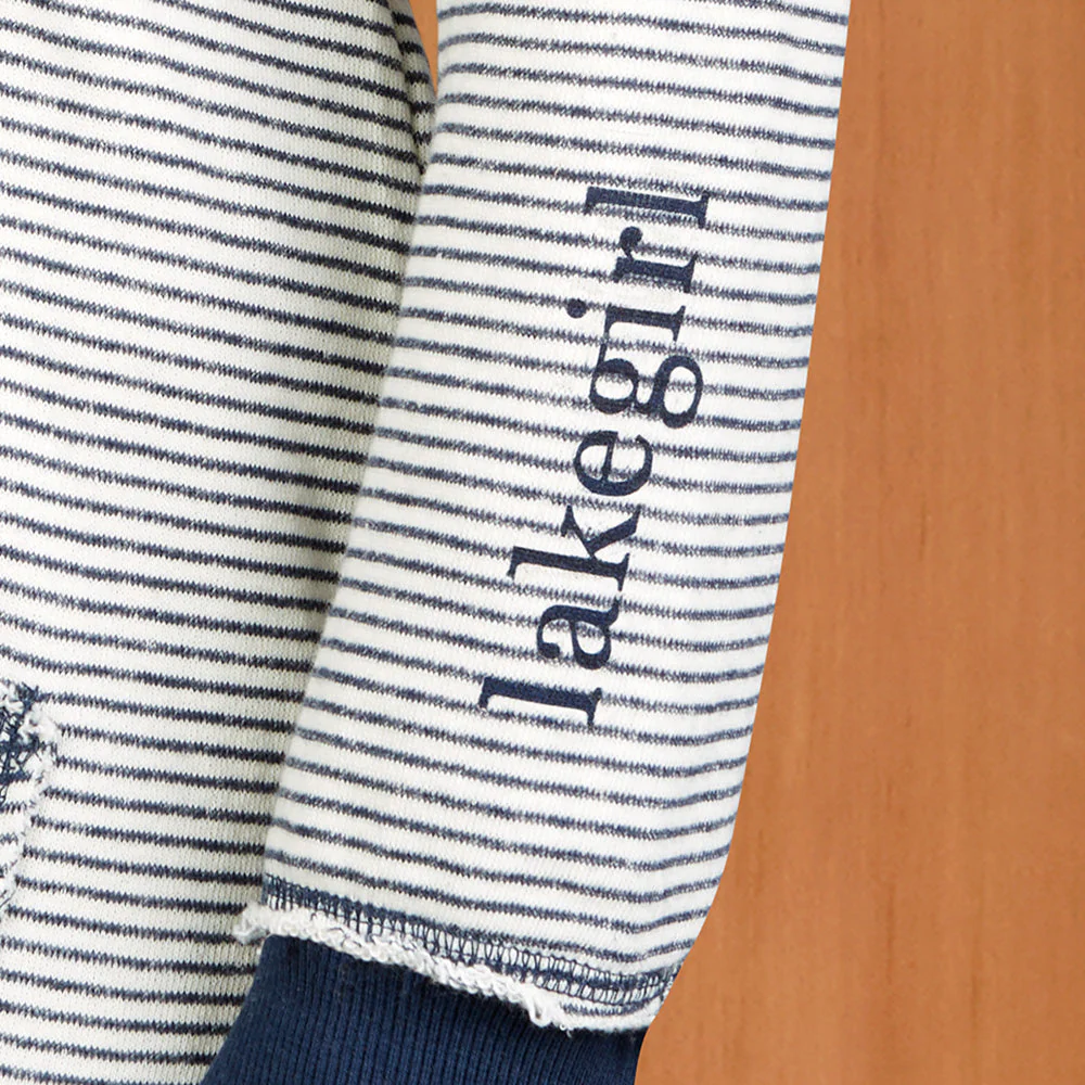 Lakegirl Women's Striped Weekender Hoodie, Paddles - Image 2