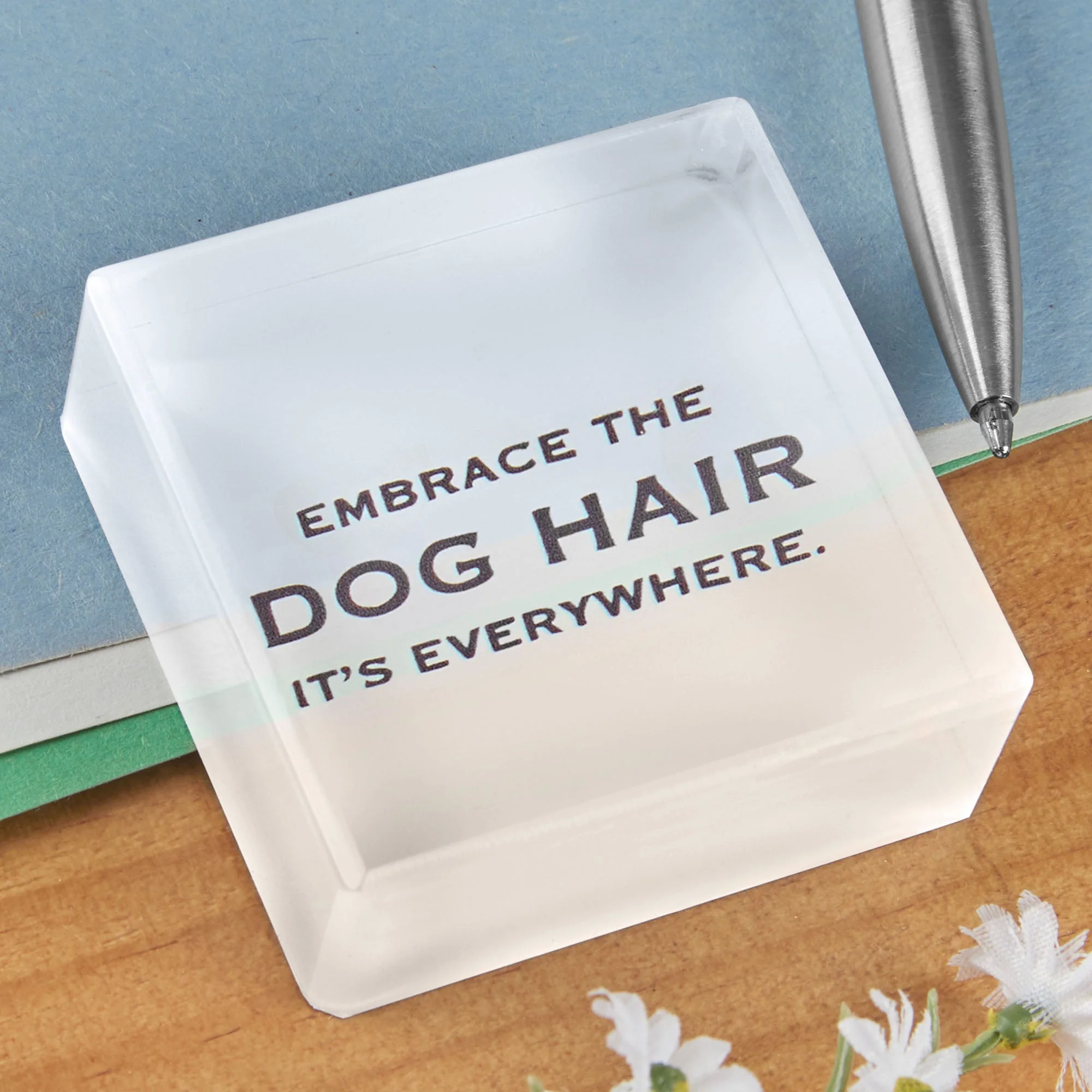 Lucite Message Blocks