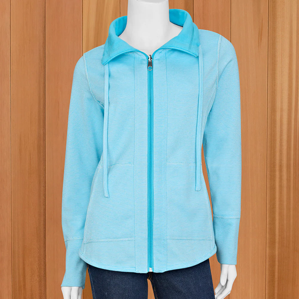 Lulu-B Mini-Stripe Reversible Jacket - Image 4