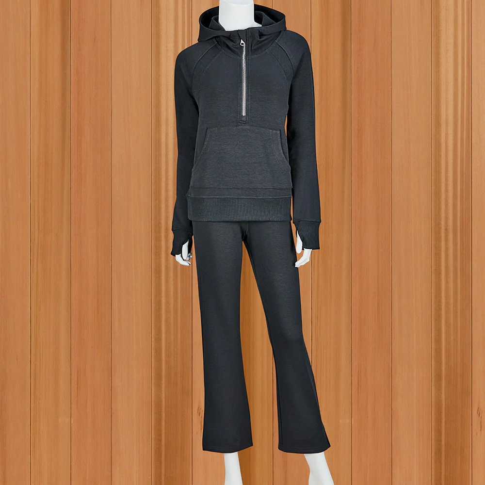 Lulu-B Scuba Kangaroo Pocket Pullover Hoodie - Image 5