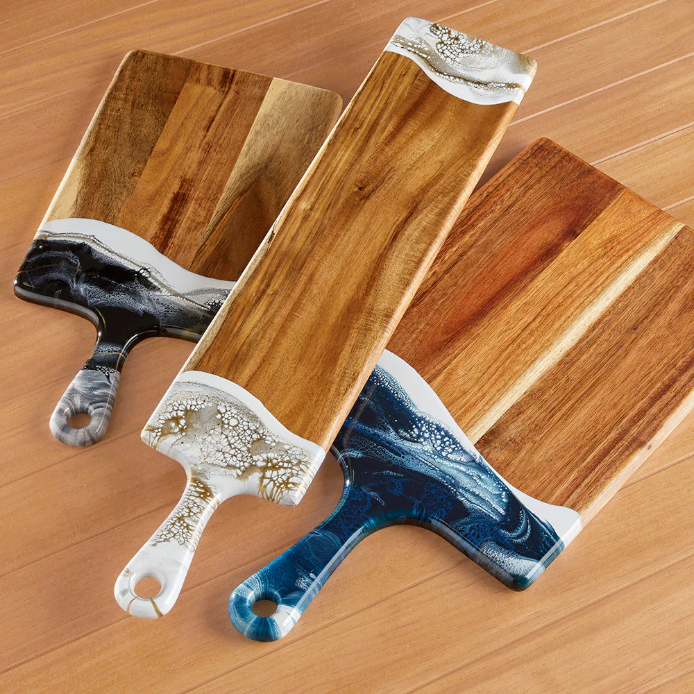 Lynn & Liana Acacia Baguette Board - Image 4