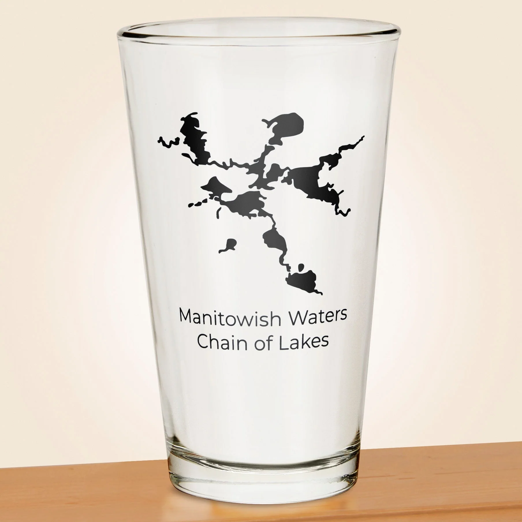 Manitowish Waters Chain of Lakes Pint Glass - Image 4