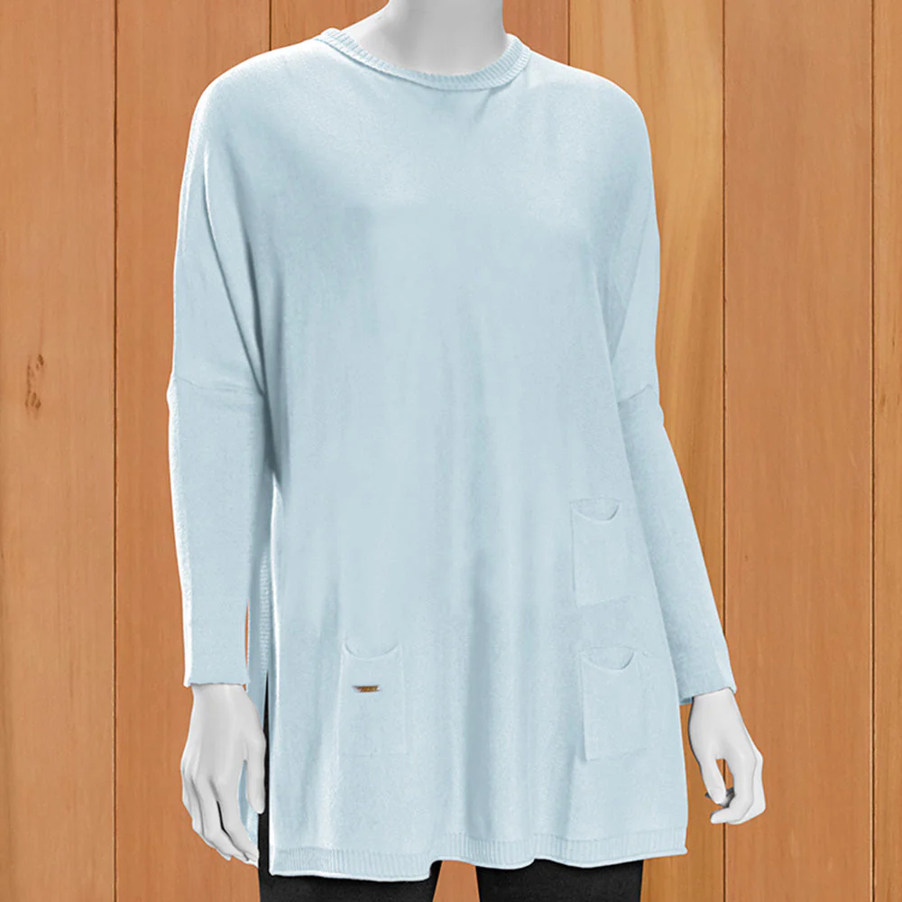 Mer-Sea Women's Catalina Travel Sweater with Mini Pockets - Image 5