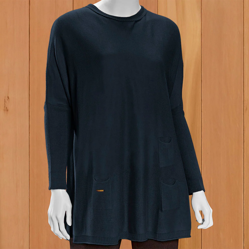 Mer-Sea Women's Catalina Travel Sweater with Mini Pockets - Image 8