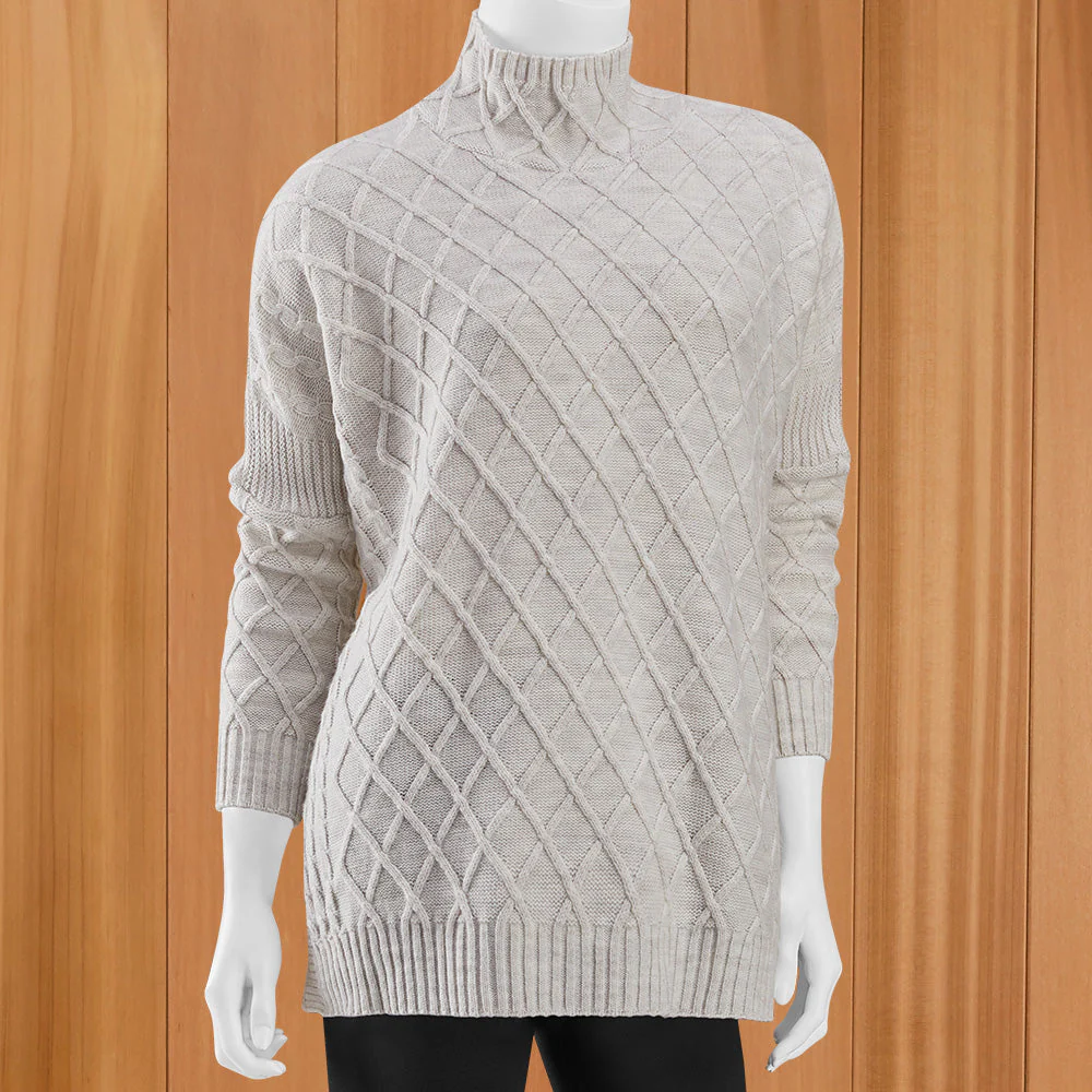 Mer-Sea Women's Lisbon Lattice Front Traveler Sweater - Image 7
