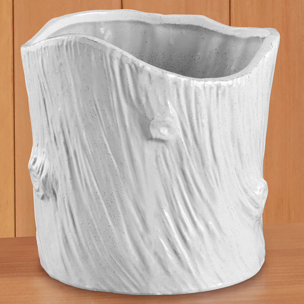 Modern Faux Bois Pot - Image 3