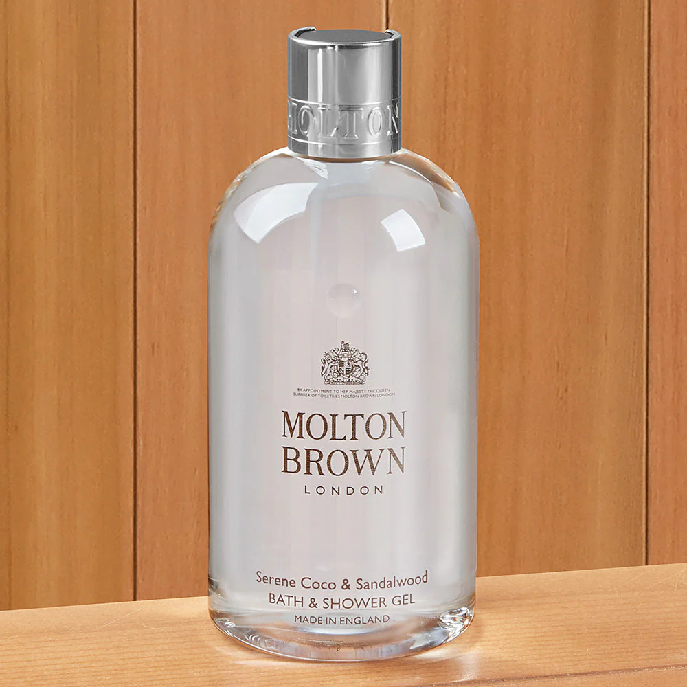 Molton Brown Shower Gel/Body Lotion, Serene Coco & Sandalwood - Image 2