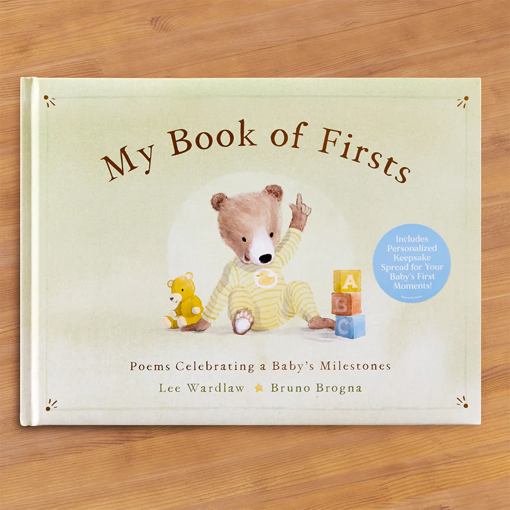 "My Book of Firsts: Poems Celebrating a Baby's Milestones" by Lee Wardlaw