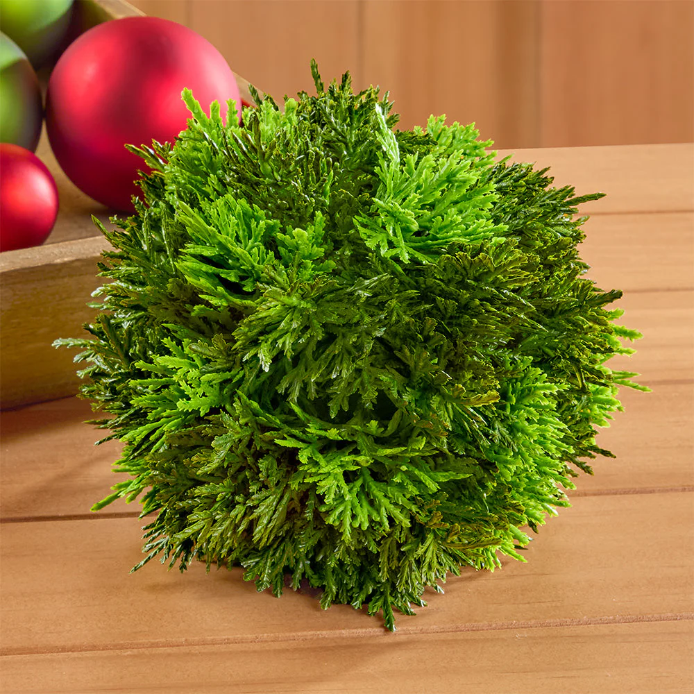 Napa Home & Garden Faux Tuscan Cypress Orb - Image 3