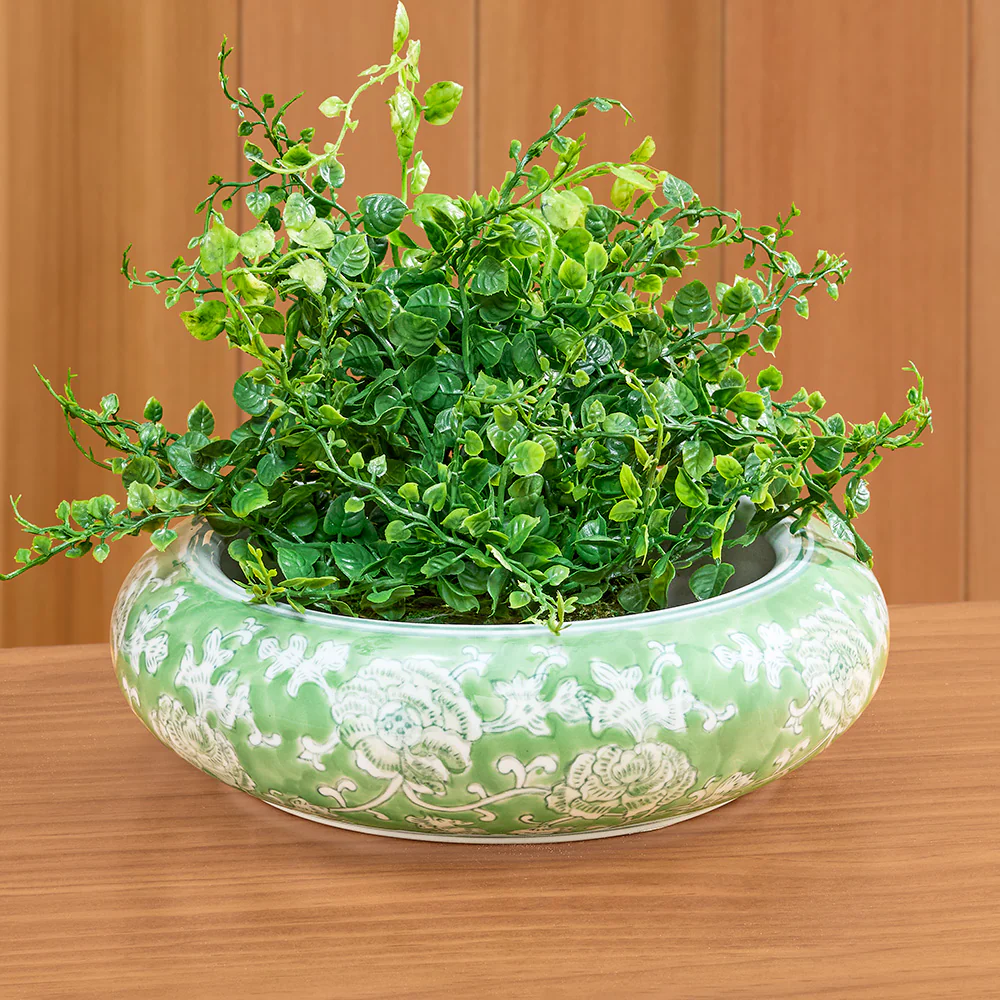 Napa Home & Garden Imperial Lotus Chinoiserie Pot Planter - Image 2