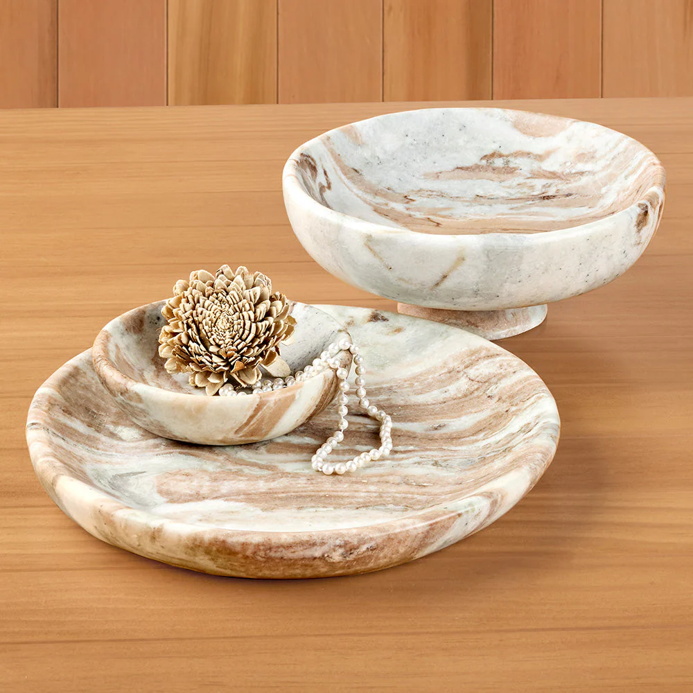 Napa Home & Garden Josephine Marble Tray - Image 2