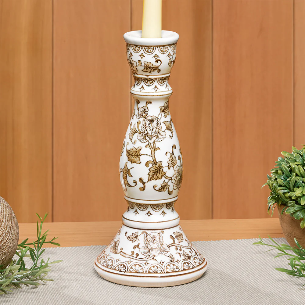 Napa Home & Garden Province Chinoiserie Taper Candleholders - Image 6