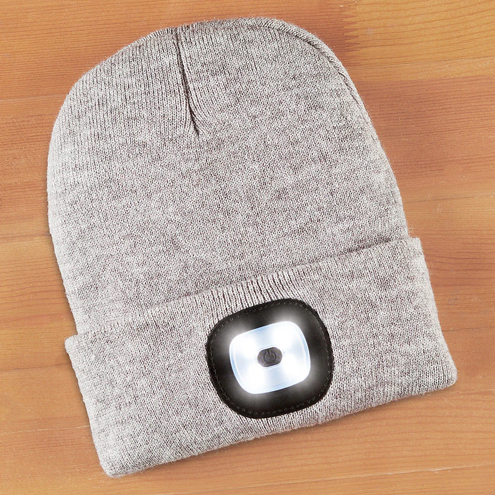 Night Scope Rechargeable LED Light Beanie, Women's Brightside - Image 4