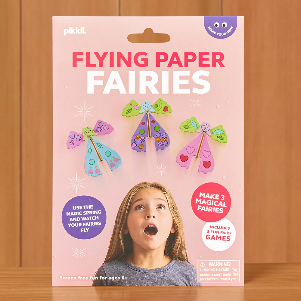 Pikkii Flying Paper Fairies Craft Activity Kit