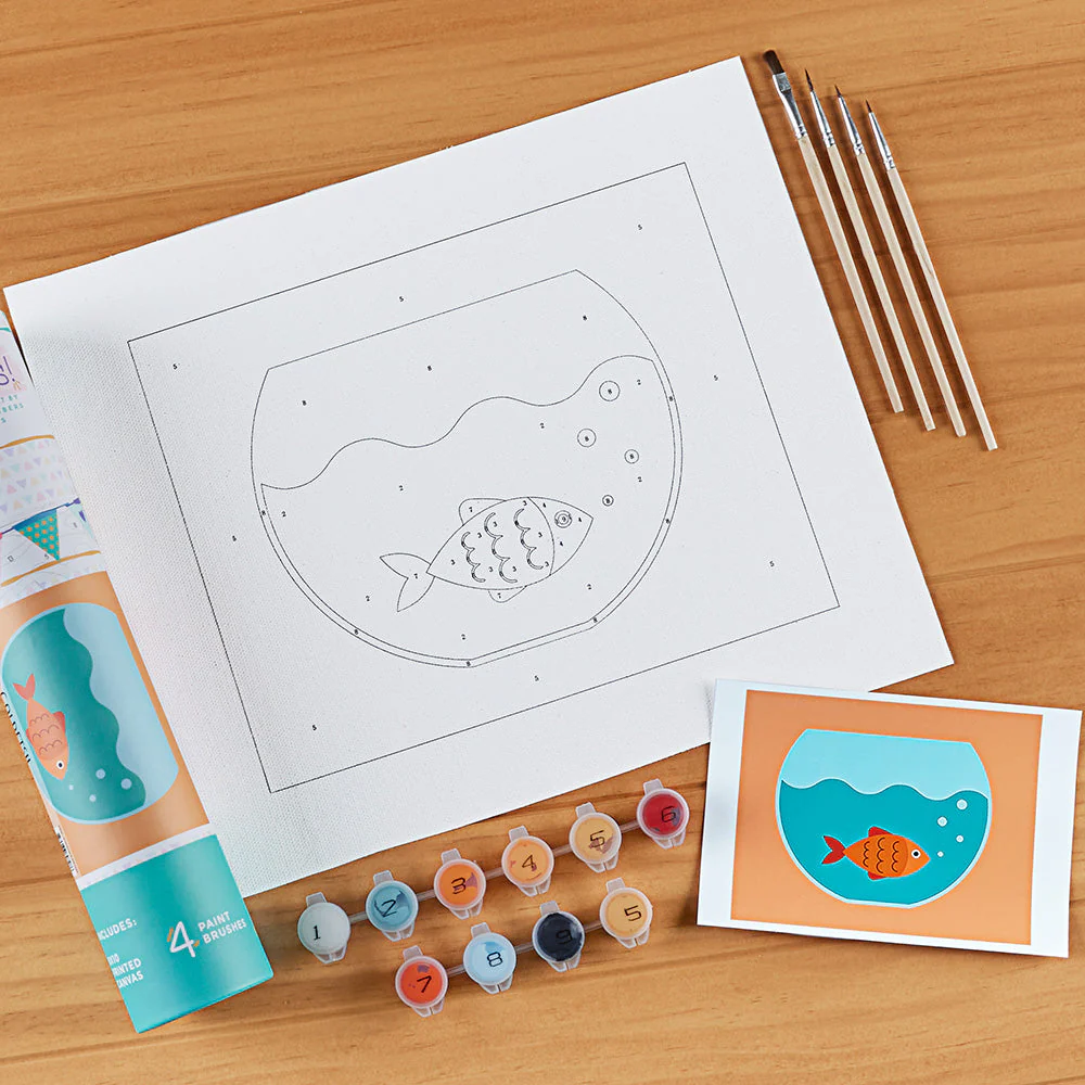 Pink Picasso Paint-by-Numbers Kit, KIDS! - Image 5