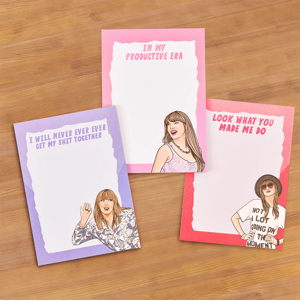 Pop Cult Paper Notepad, Taylor Swift "Look What You Made Me Do" - Image 2