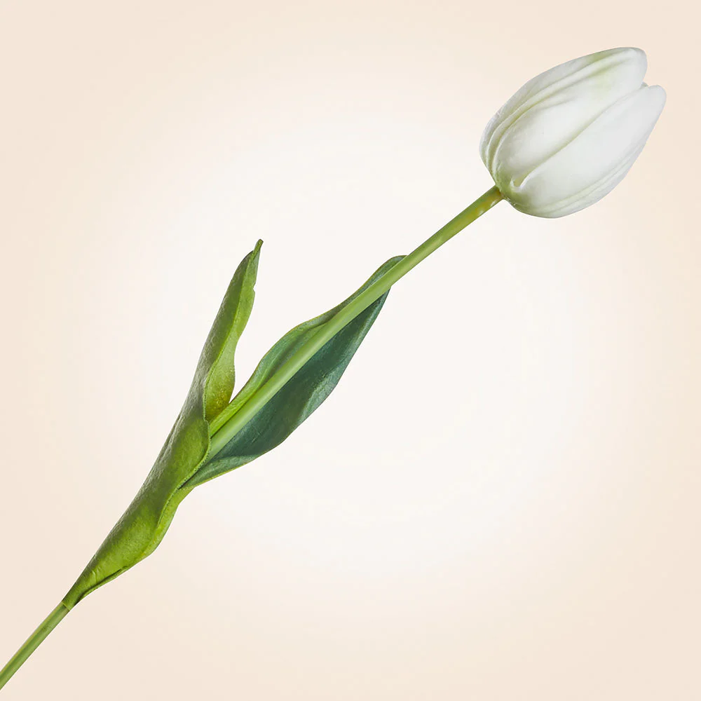 Real Touch Faux Tulip Stem, 15" - Image 2
