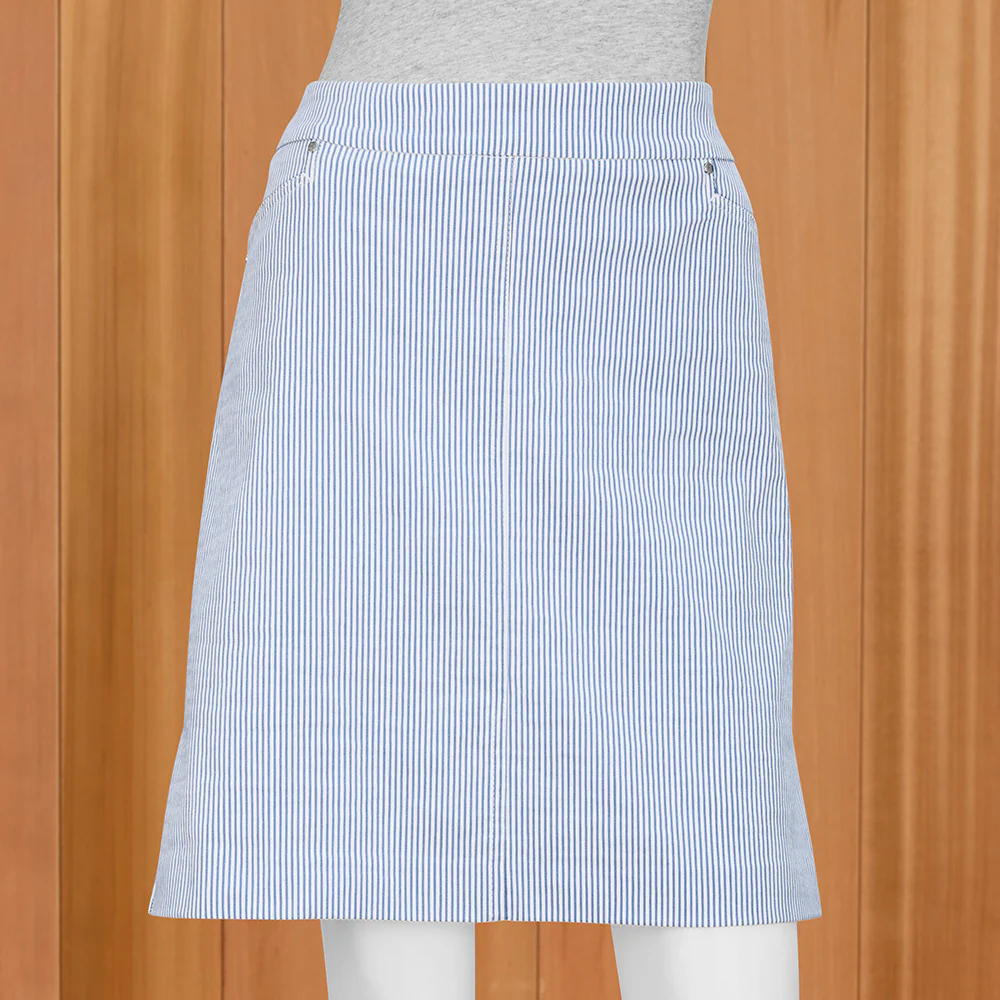 Renuar Women's Seersucker Skort - Image 3