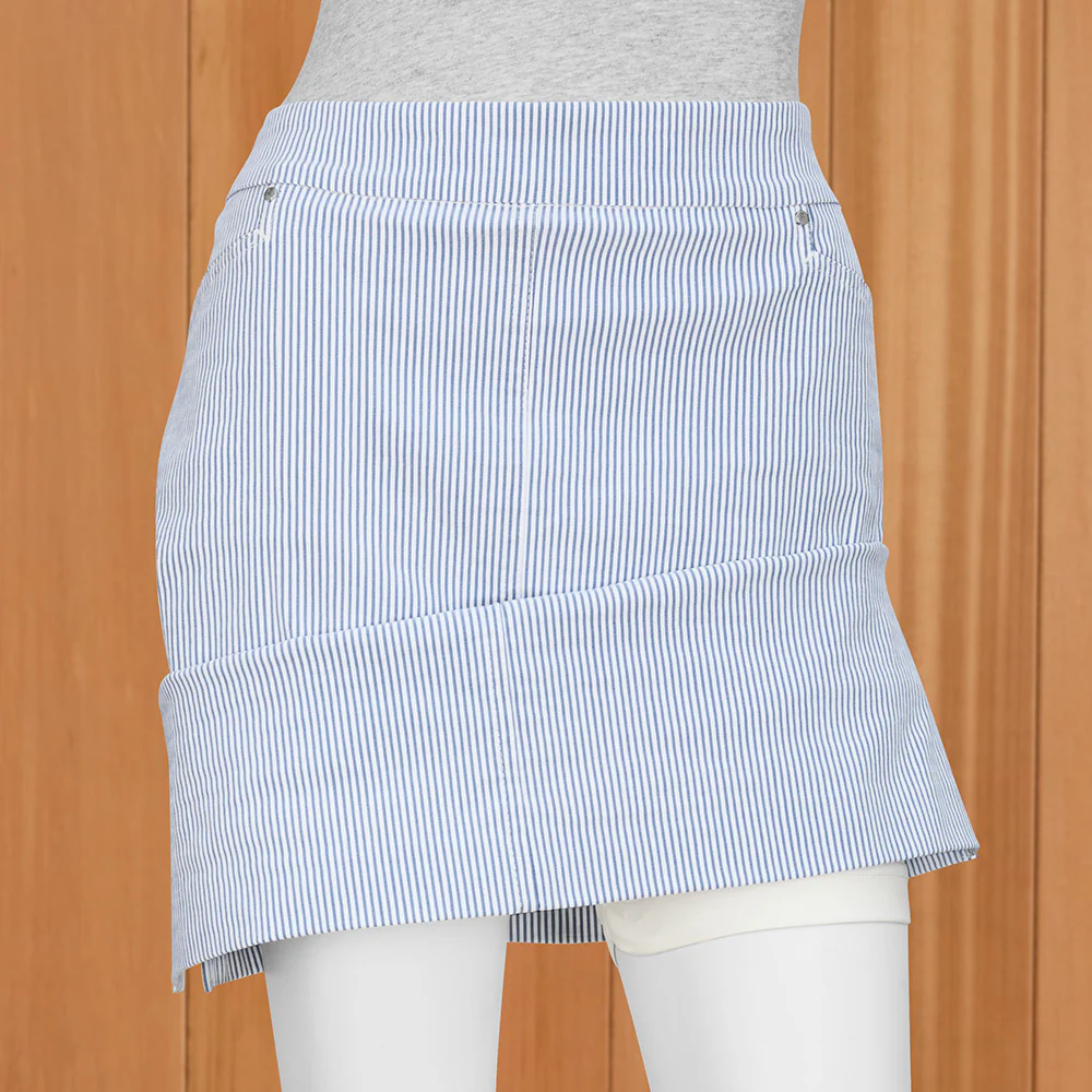Renuar Women's Seersucker Skort - Image 4