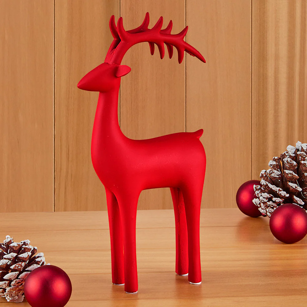 Resin Nordic Reindeer Figurines - Image 2