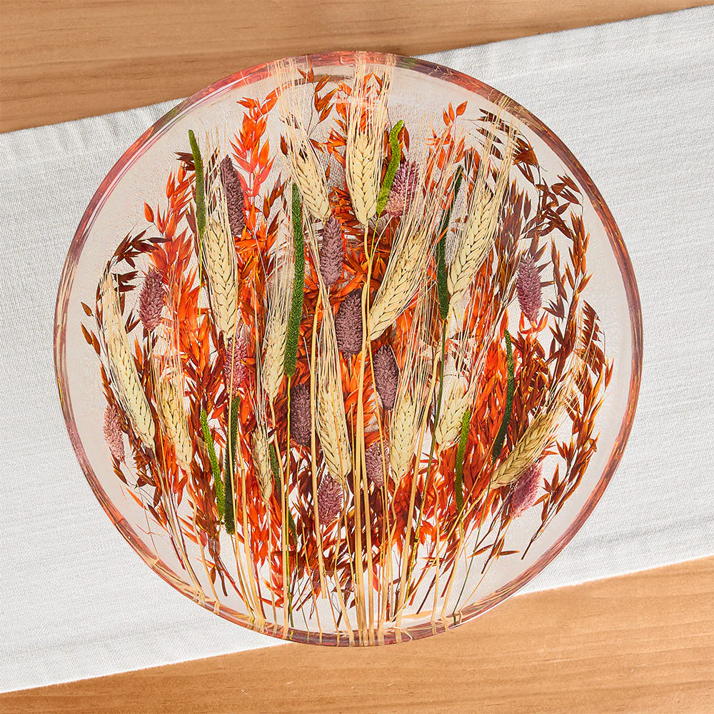 Riccardo Marzi Resin Serveware, Autumn Serving Bowl - Image 2