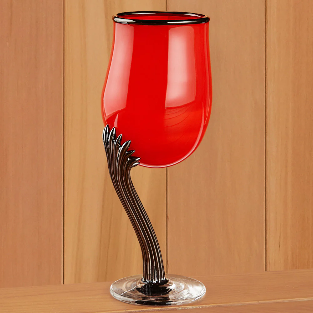 Robinson Scott Side Stem Glass Goblet - Image 3