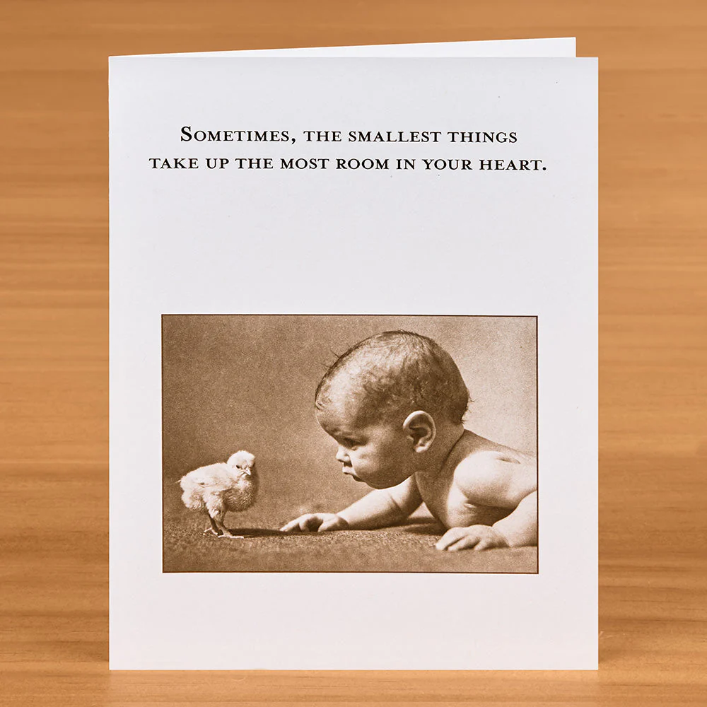Shannon Martin Baby Card, Room In Your Heart