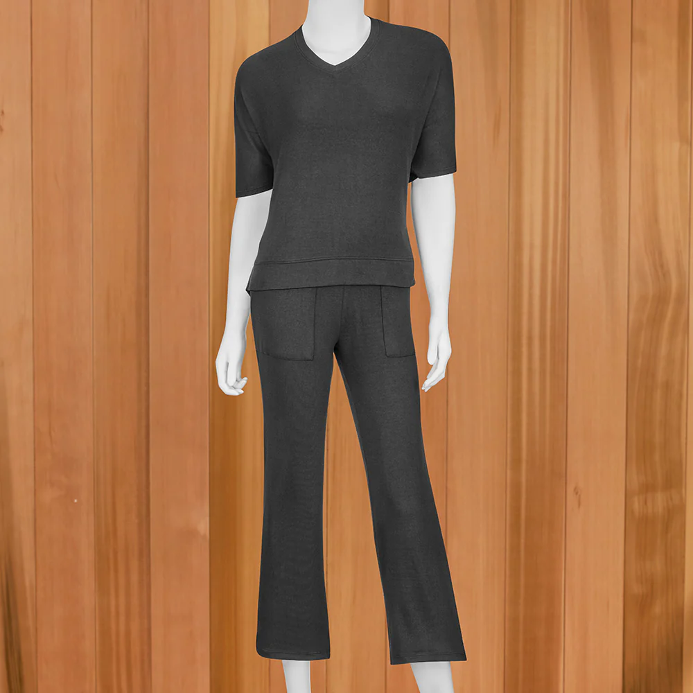 Softies Dream Jersey Capri Loungewear Set - Image 2