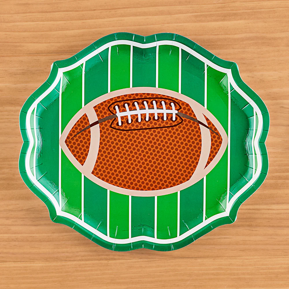 Sophistiplate Paper Plates and Napkins, "Tailgate All-Star" - Image 4