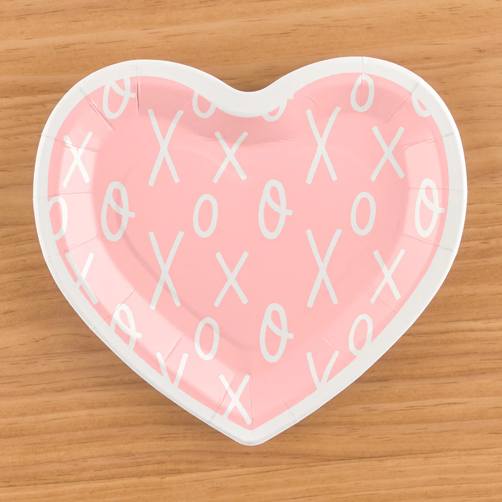 Sophistiplate Paper Plates and Napkins, XOXO - Image 2