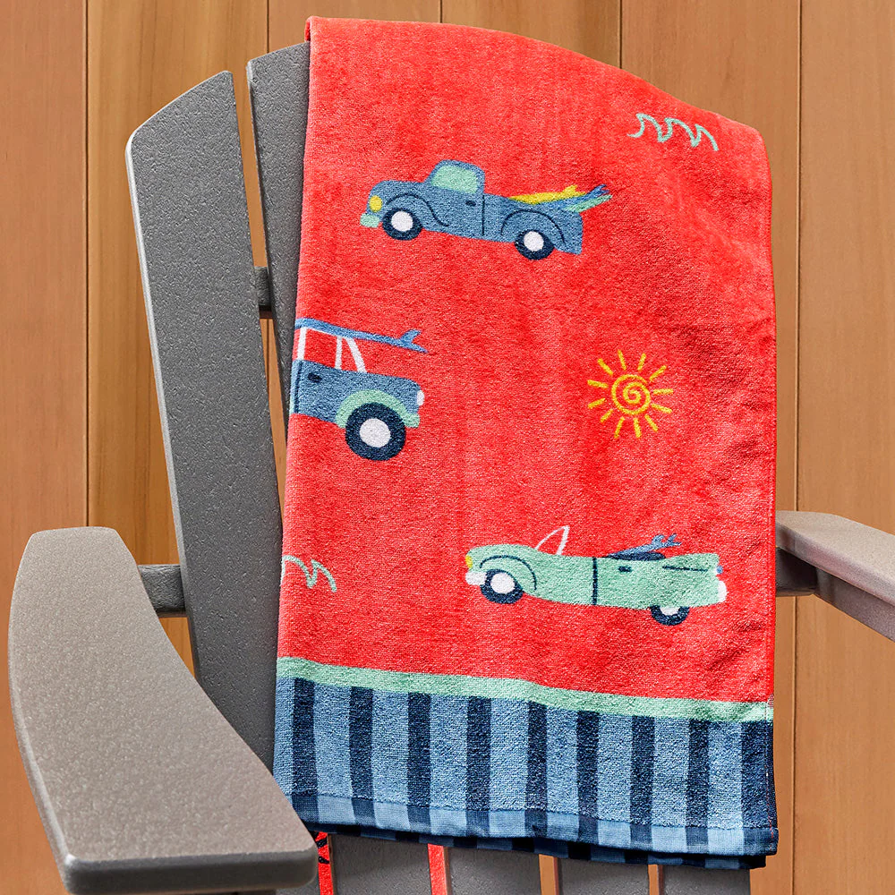 Stephen Joseph Printed Beach Tote - Image 3