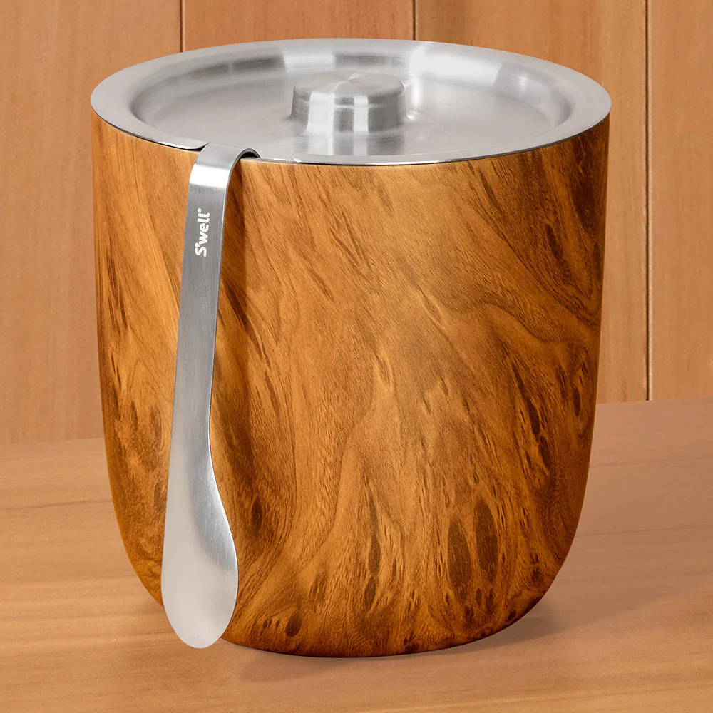 S'well® Insulated Ice Bucket with Tongs - Image 2