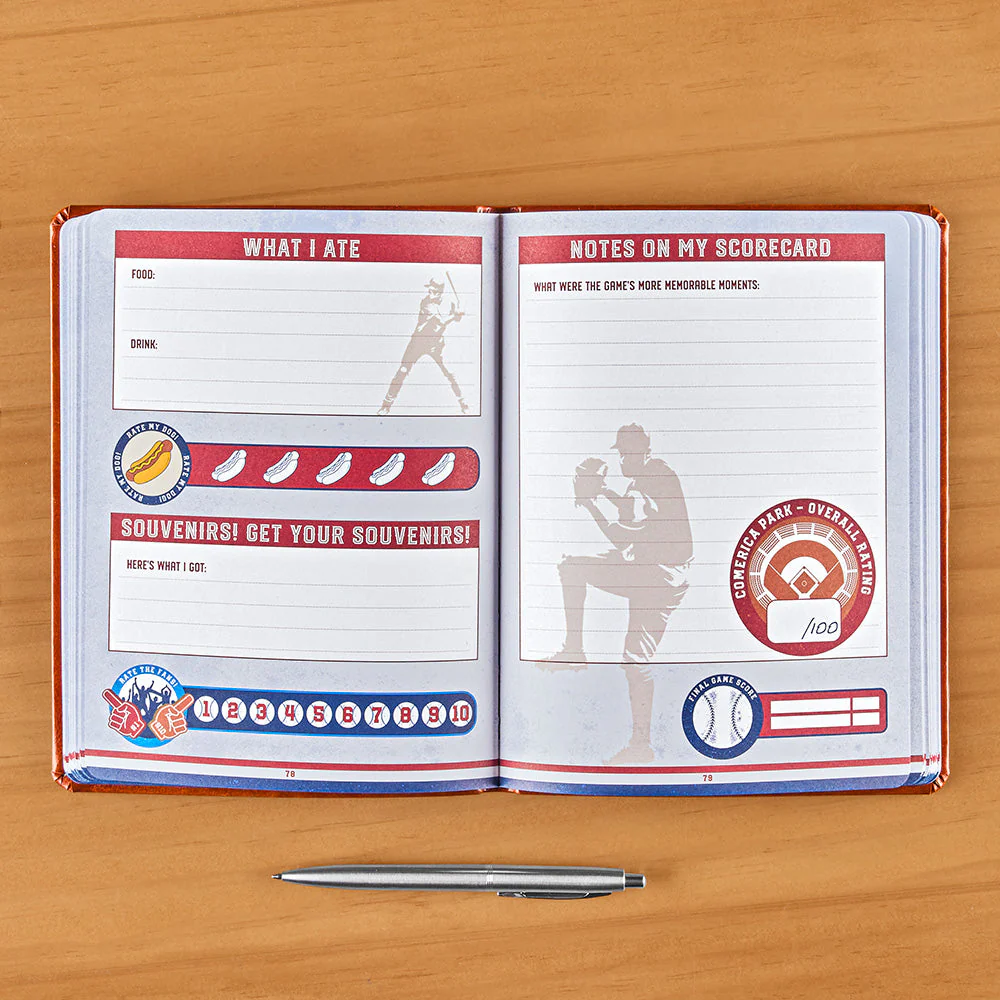 "The Ballpark Bucket List" Guidebook and Journal by James Buckley Jr. - Image 2