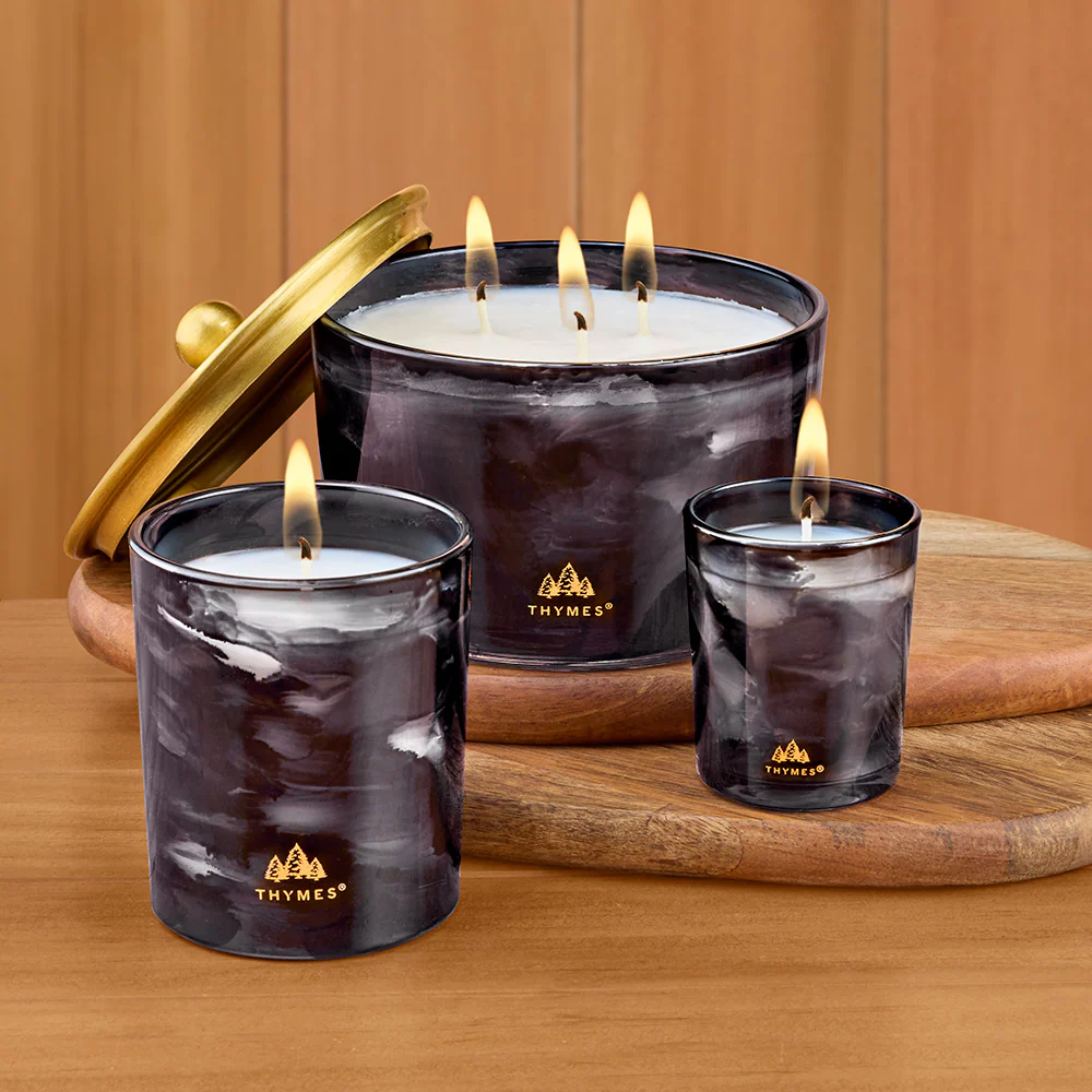 Thymes Noir Woods Poured Candle - Image 3