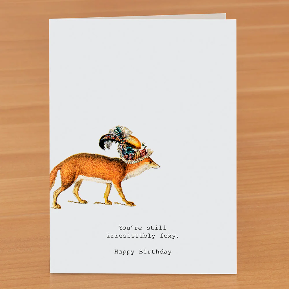 TokyoMilk Birthday Card, Irresistibly Foxy