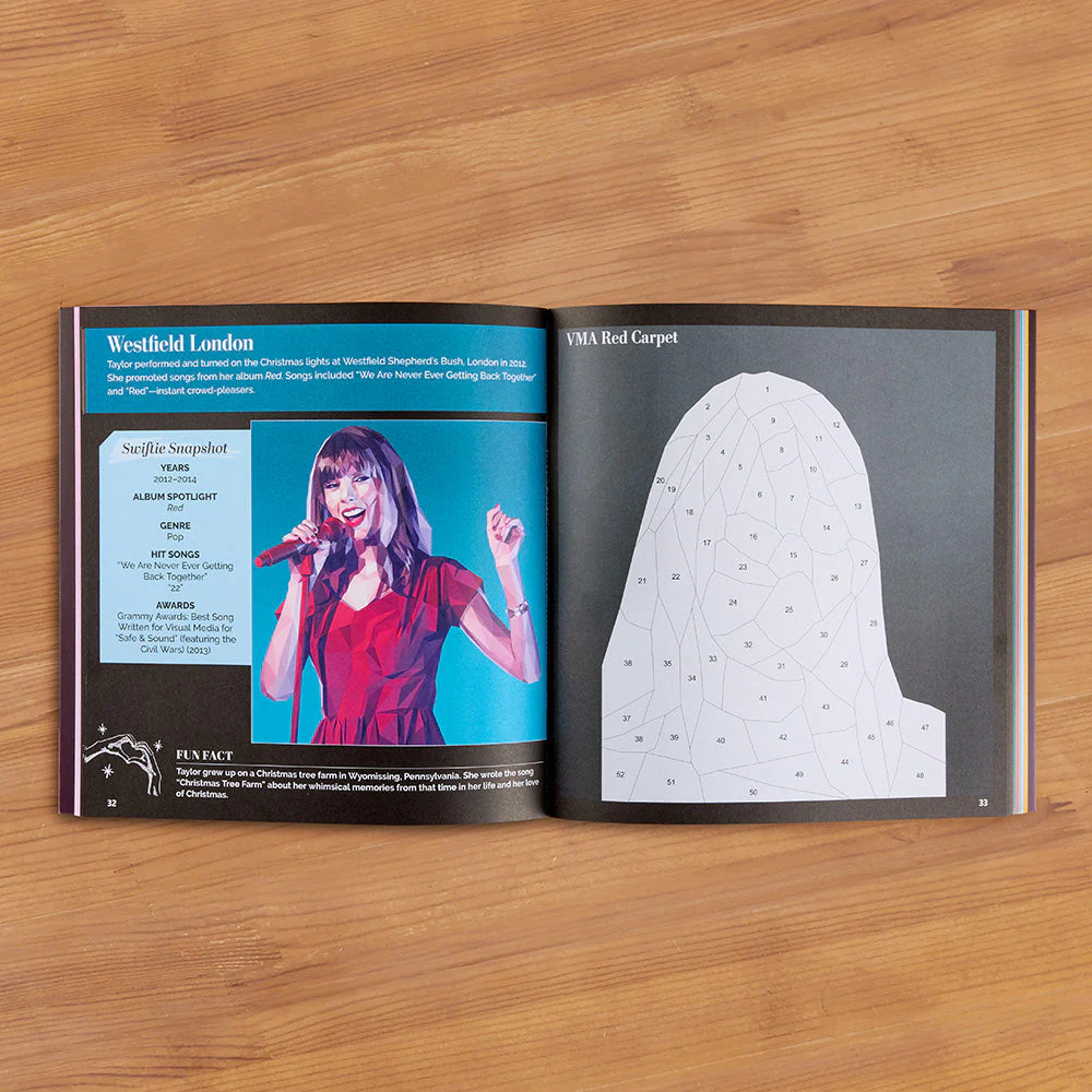 Ultimate Taylor Swift Sticker Mosaic Art Book - Image 2