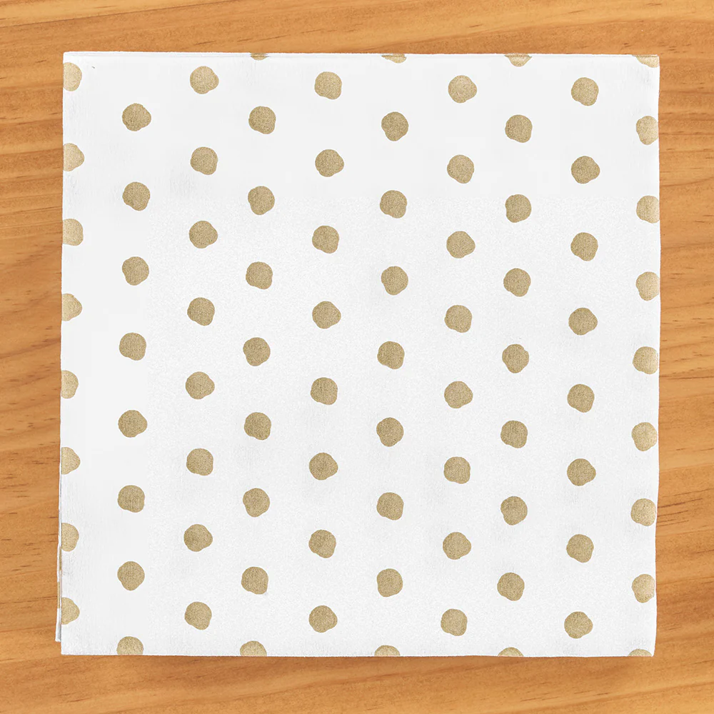 Vietri Papersoft Napkins, Linen Dot - Image 3