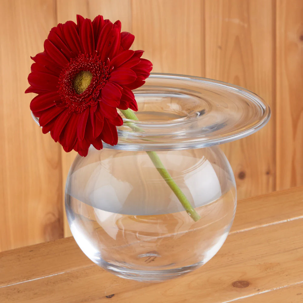 Water Droplet Glass Bud Vase - Image 3
