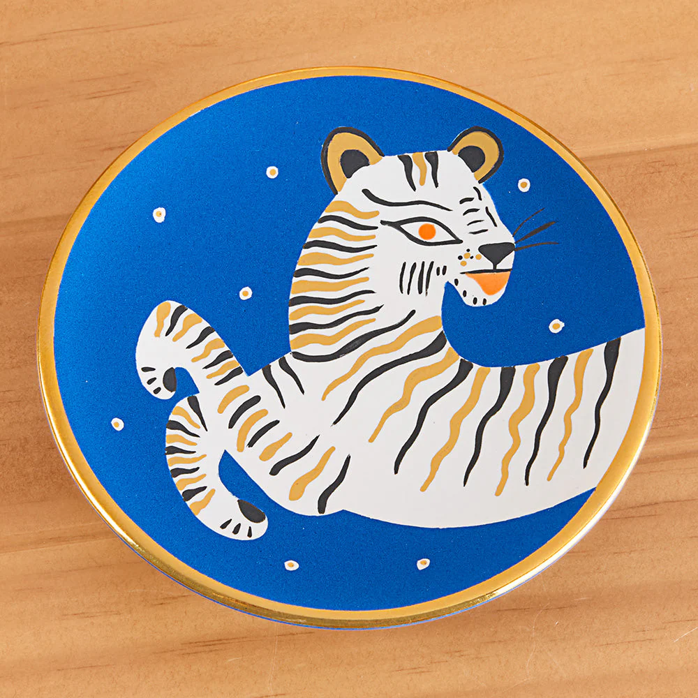 Waylande Gregory Ceramic Bullet Bowl, Tiger - Image 2