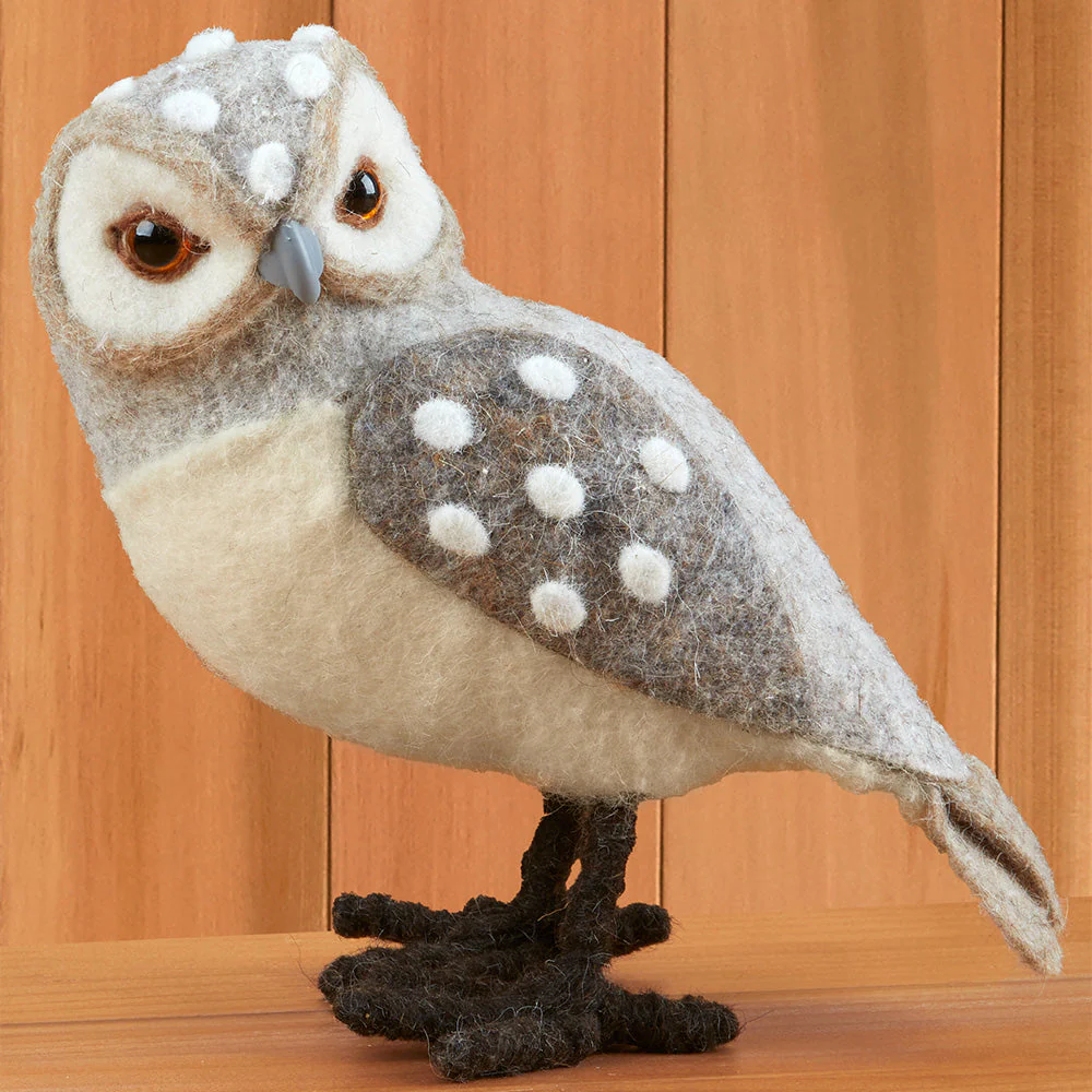 Winter Owl Figurines - Image 3