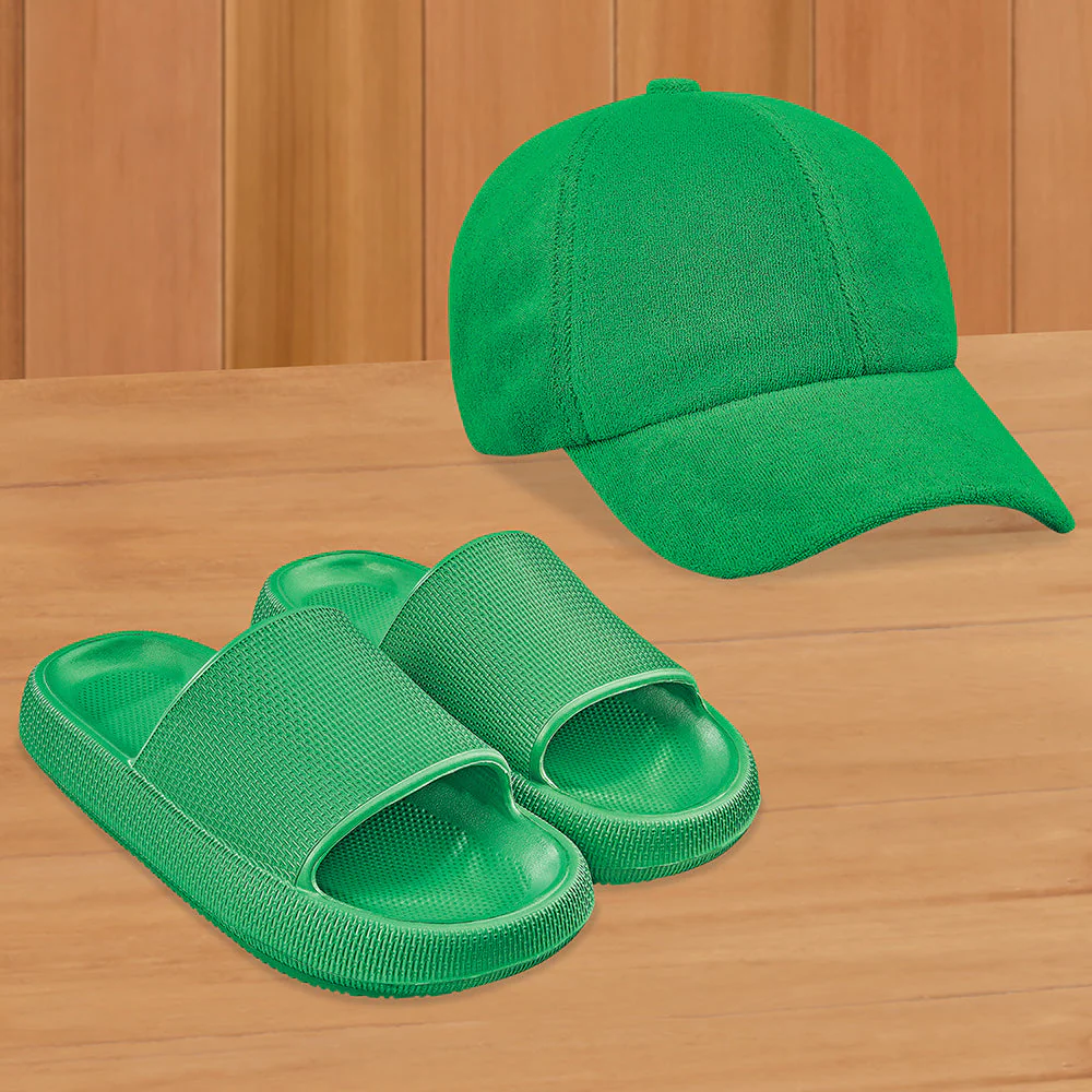 Women's Summer Cap and Slides Set - Image 2