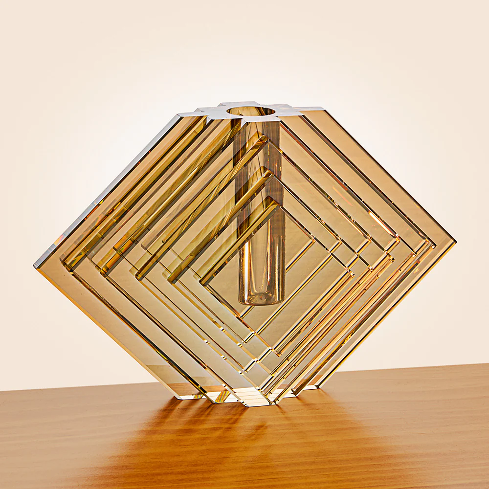 Zodax Deco Diamond Crystal Bud Vase - Image 2