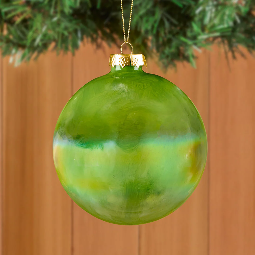 Zodax Luster Glass Ball Ornament