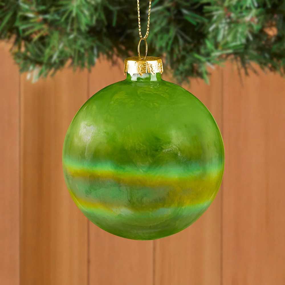 Zodax Luster Glass Ball Ornament - Image 4